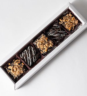 Caja con 5 Brownies Tegy