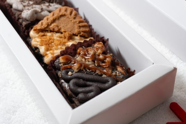 Caja con 4 Brownies Tegy