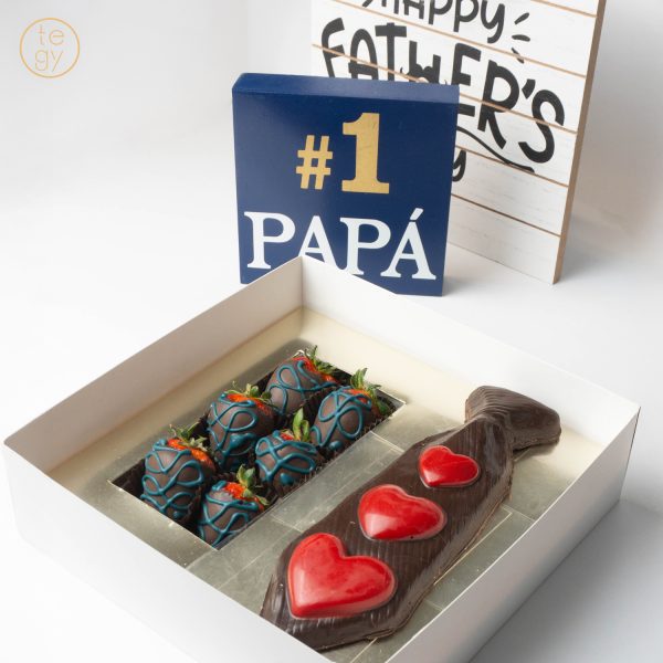 Corbata Caramelo y Fresas
