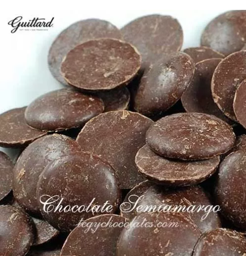 Chocolate Guittard Semiamargo 500gr